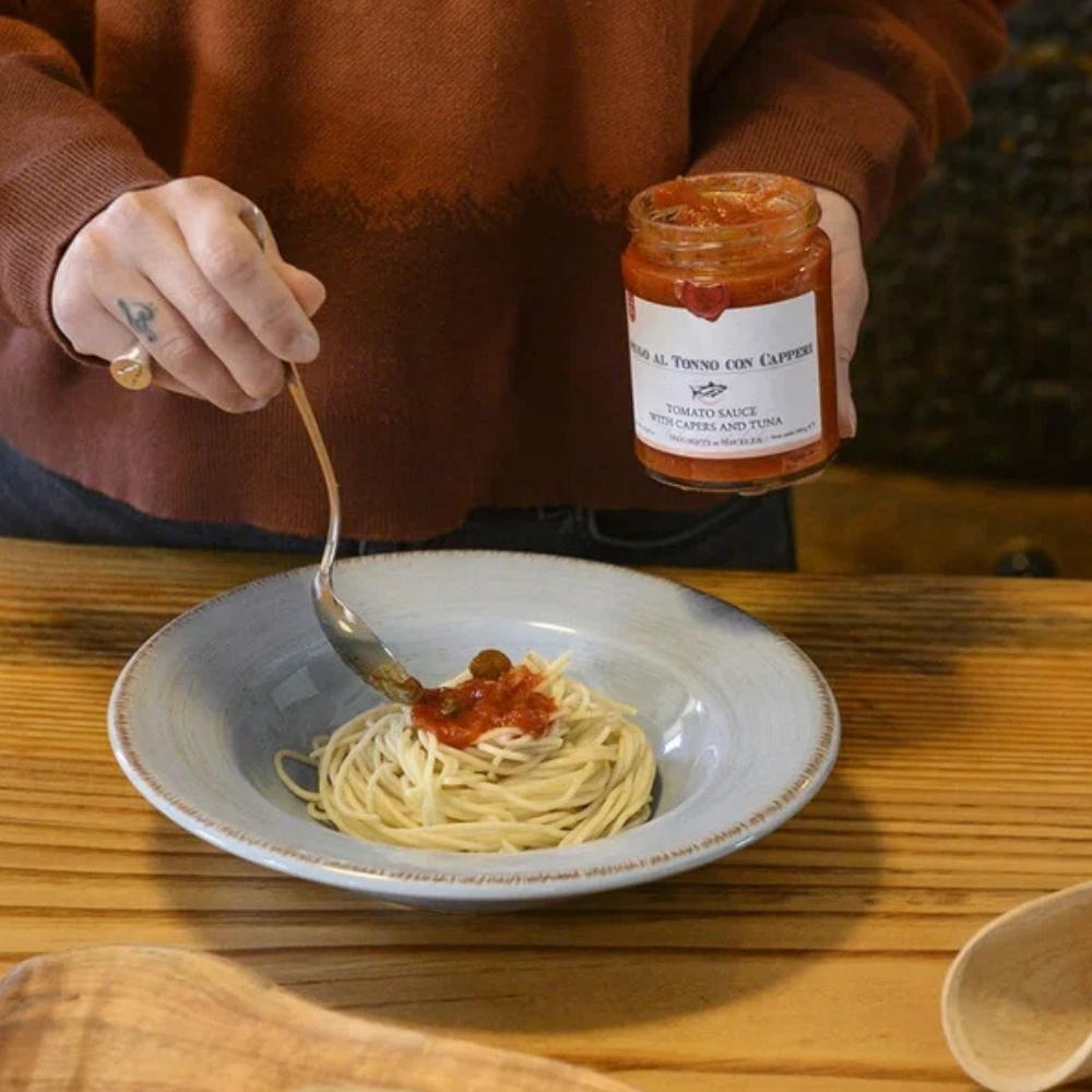 Tomatikaste tuunikala ja kapperitega | MyItaly Tomatikaste tuunikala ja kapperitega | MyItaly