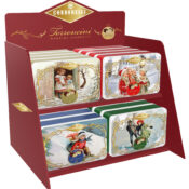 Metallist kinkekarp torronedega 75g