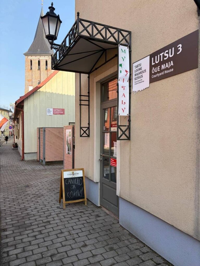 Itaalia toidu pood Tartus Myitaly