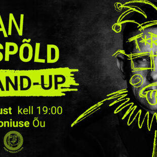 Jan Uuspõld stand-up N 20.08.2026,19:00